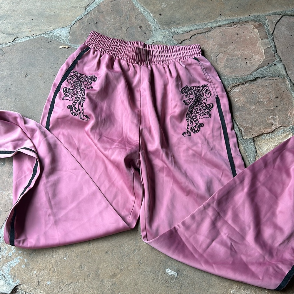 Satin joggers